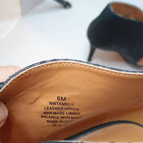  Nine West Tamber Pointy Toe Black Heels  Color: Black  Size: 6 - Picture 6 of 7